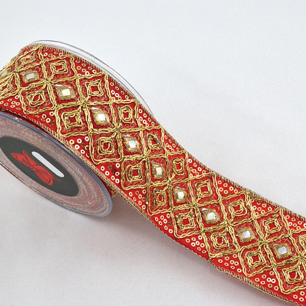 Κορδέλα MAROCCAN 6.5 cm Χ 4.5 m