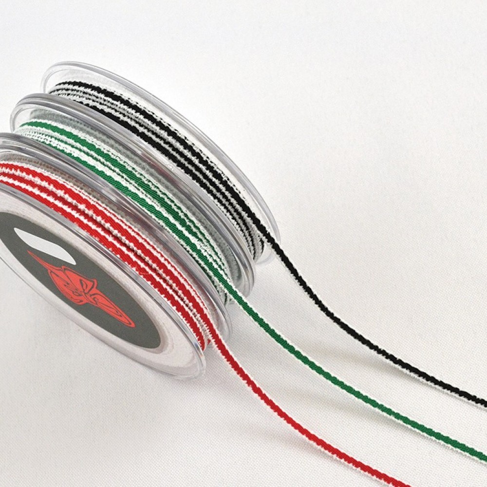 Κορδόνι REDINA κόκκινο-λευκό 3 mm X 18 m Κορδόνι REDINA κόκκινο-λευκό 3 mm X 18 m