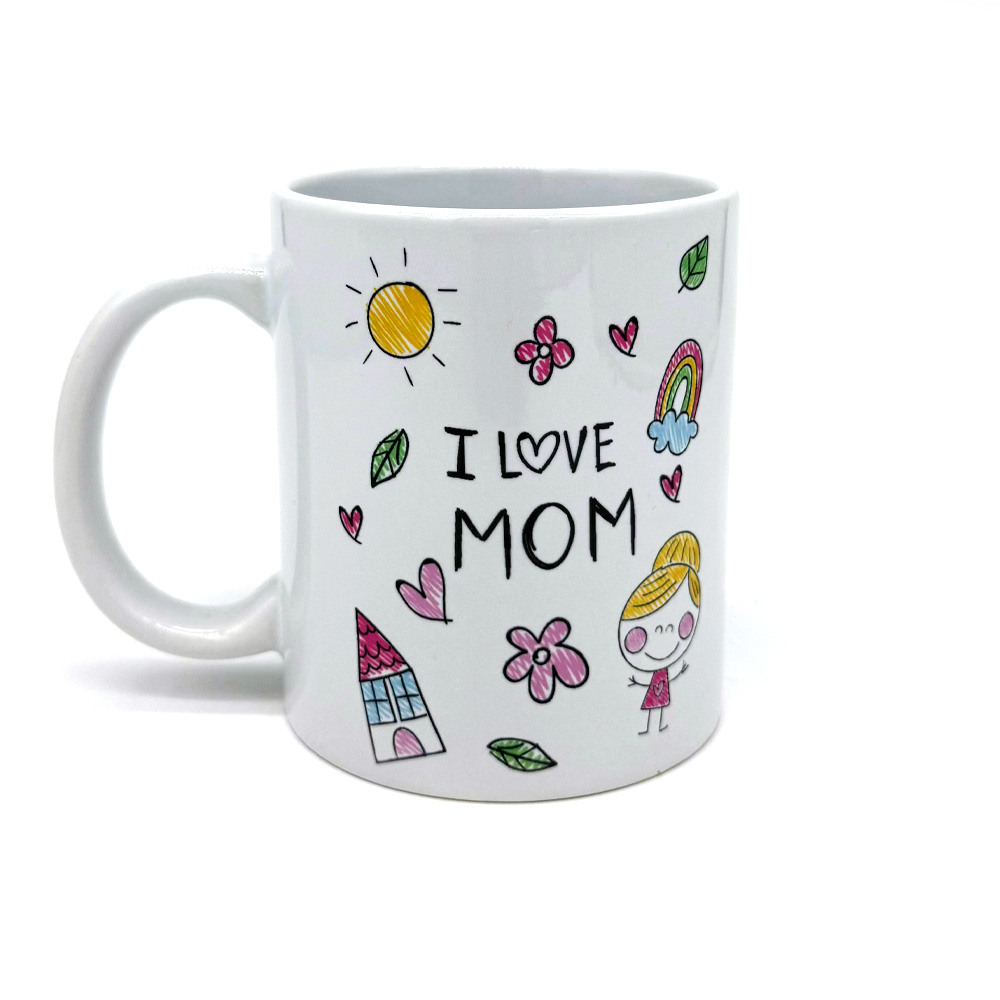 Κούπα για τη μαμά "I love Mom"