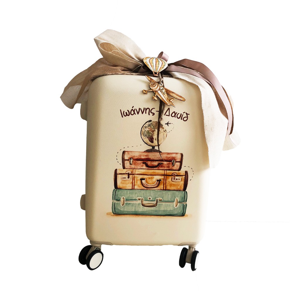 Κουτί Βάπτισης για Αγόρι Ταξίδι 