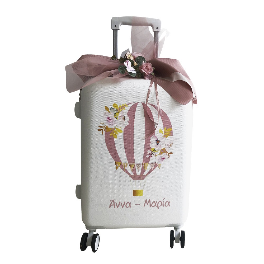Σετ Βάπτισης για Κορίτσι Ταξίδι γεμάτο λουλούδια