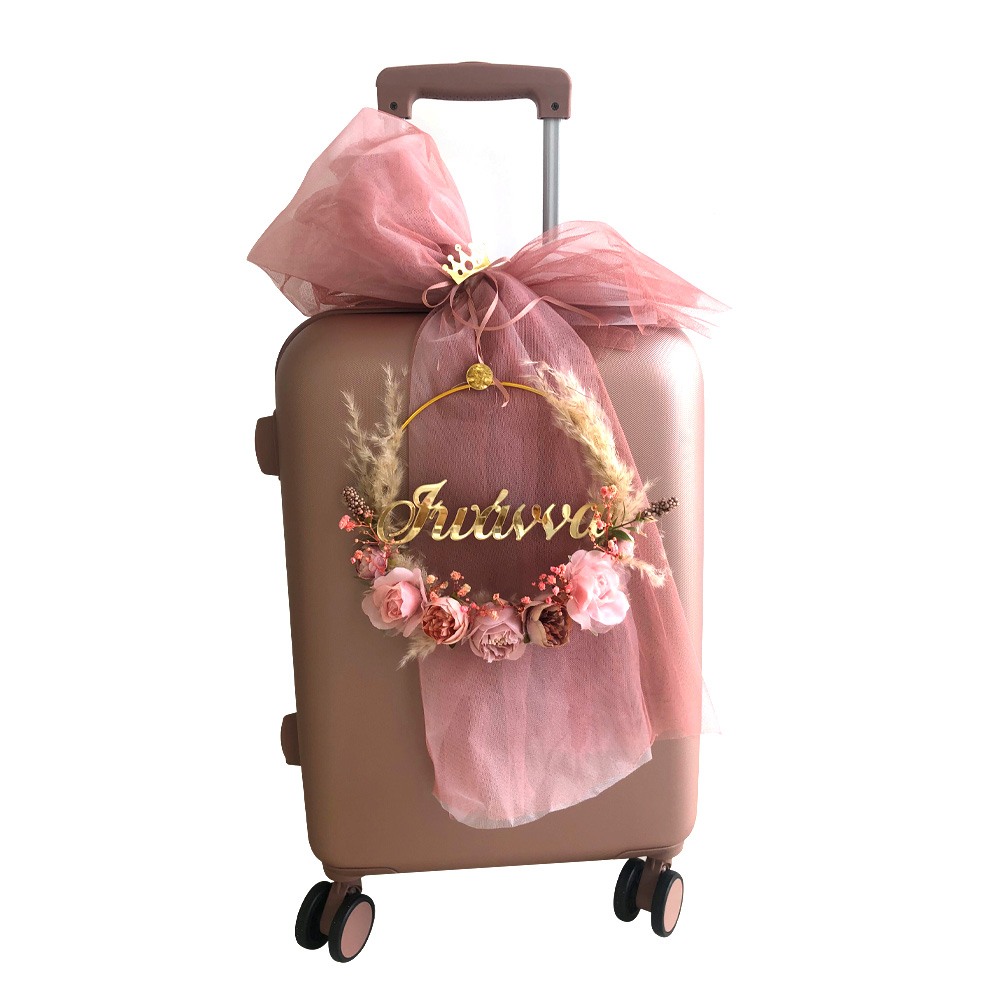 Σετ Βάπτισης για Κορίτσι σάπιο μήλο Στεφάνι και Στέμμα