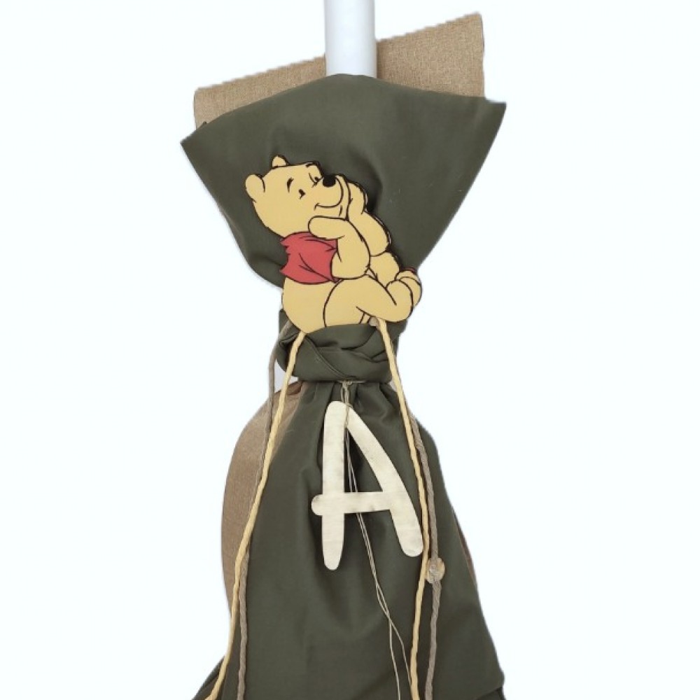 Λαμπάδα Βάπτισης Winnie the Pooh