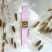 Λαμπάδα αρωματική βραχιόλι χάντρα μαύρη