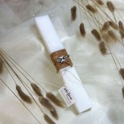 Λαμπάδα αρωματική βραχιόλι χάντρες