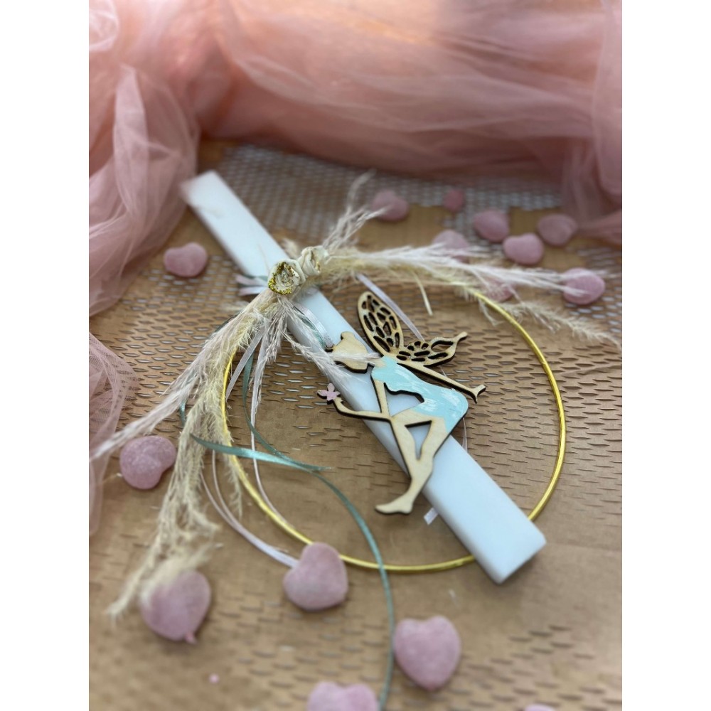 Λαμπάδα αρωματική λευκή Νεράιδα 