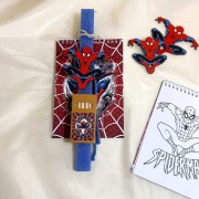 Λαμπάδα αρωματική μπλοκ ζωγραφικής Σουπερήρωες Spiderman