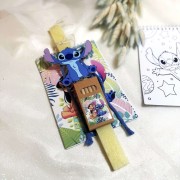 Λαμπάδα αρωματική μπλοκ ζωγραφικής Stitch