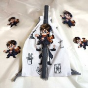 Λαμπάδα αρωματική μαύρη με τον Harry Potter και σακίδιο