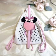 Λαμπάδα αρωματική ροζ με την Mini και σακίδιο