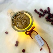 Λαμπάδα αρωματική ξύλινο αρκούδι φωτιζόμενο