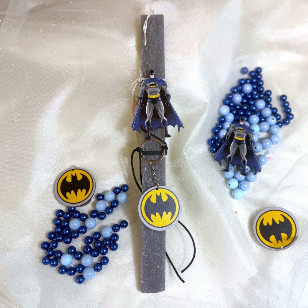 Λαμπάδα αρωματική μπρελόκ Σουπερήρωες Batman