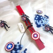 Λαμπάδα αρωματική μπρελόκ Σουπερήρωες Captain America
