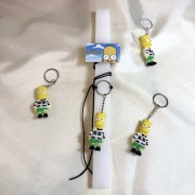 Λαμπάδα αρωματική μπρελόκ The Simpsons-Bart