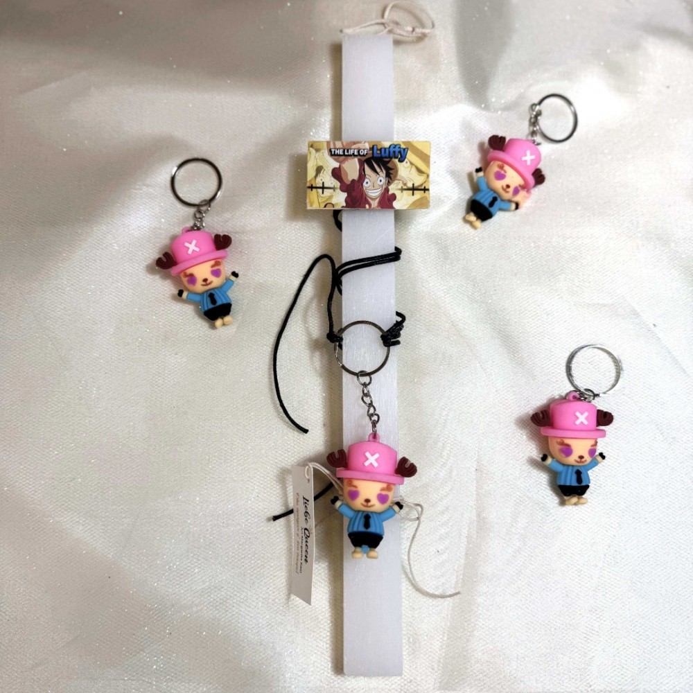 Λαμπάδα αρωματική μπρελόκ One Piece Fluffy Puffy