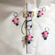 Λαμπάδα αρωματική μπρελόκ One Piece Fluffy Puffy