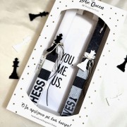 Λαμπάδες για ζευγάρι σκάκι Βασιλιάς - Βασίλισσα