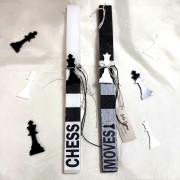 Λαμπάδες για ζευγάρι σκάκι Βασιλιάς - Βασίλισσα