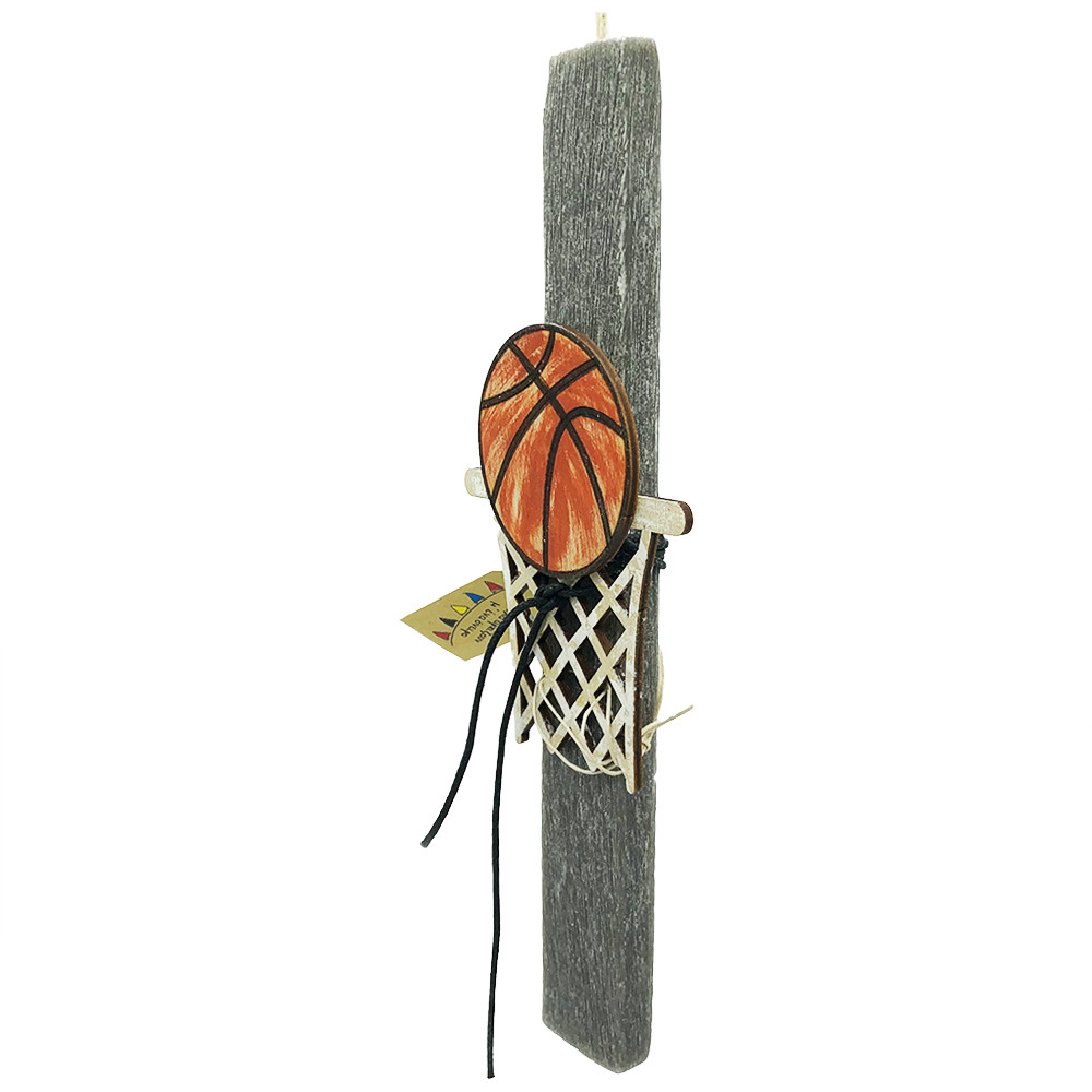 Λαμπάδα αρωματική μπάσκετ 