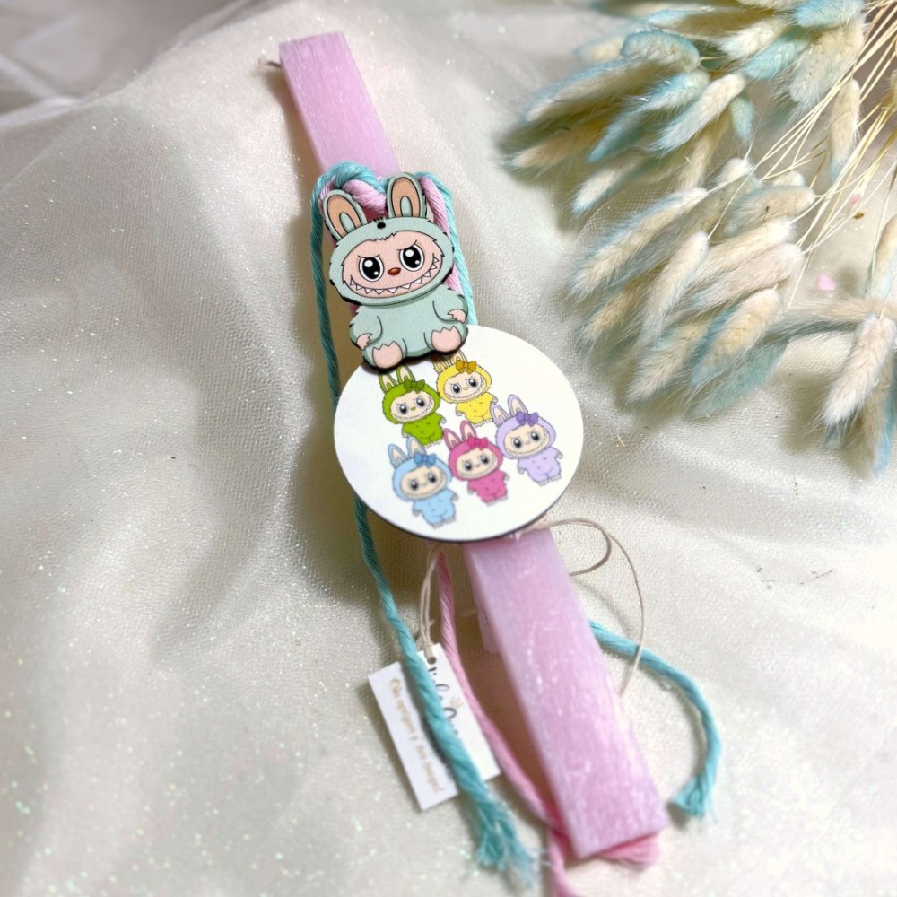 Λαμπάδα αρωματική αρκουδάκι Labubu