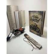 Λαμπάδα Μηχανή σετ με χειροποίητο βιβλίο - κουτί