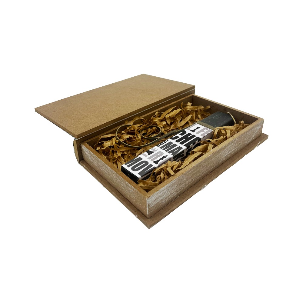 Λαμπάδα Σκάκι σετ με χειροποίητο βιβλίο - κουτί