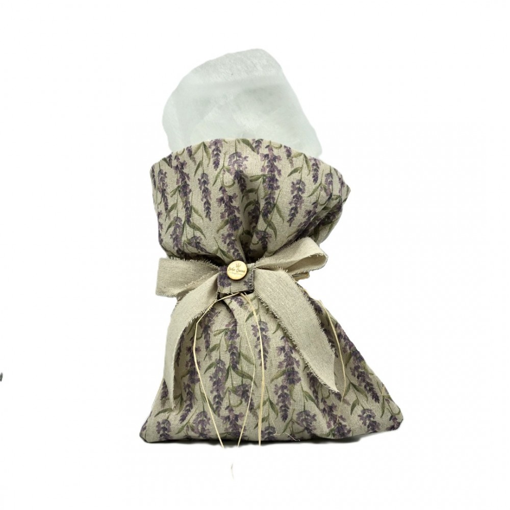 Σοκολατένιο αυγό Melbon 200gr μέσα σε πουγκί λεβάντες