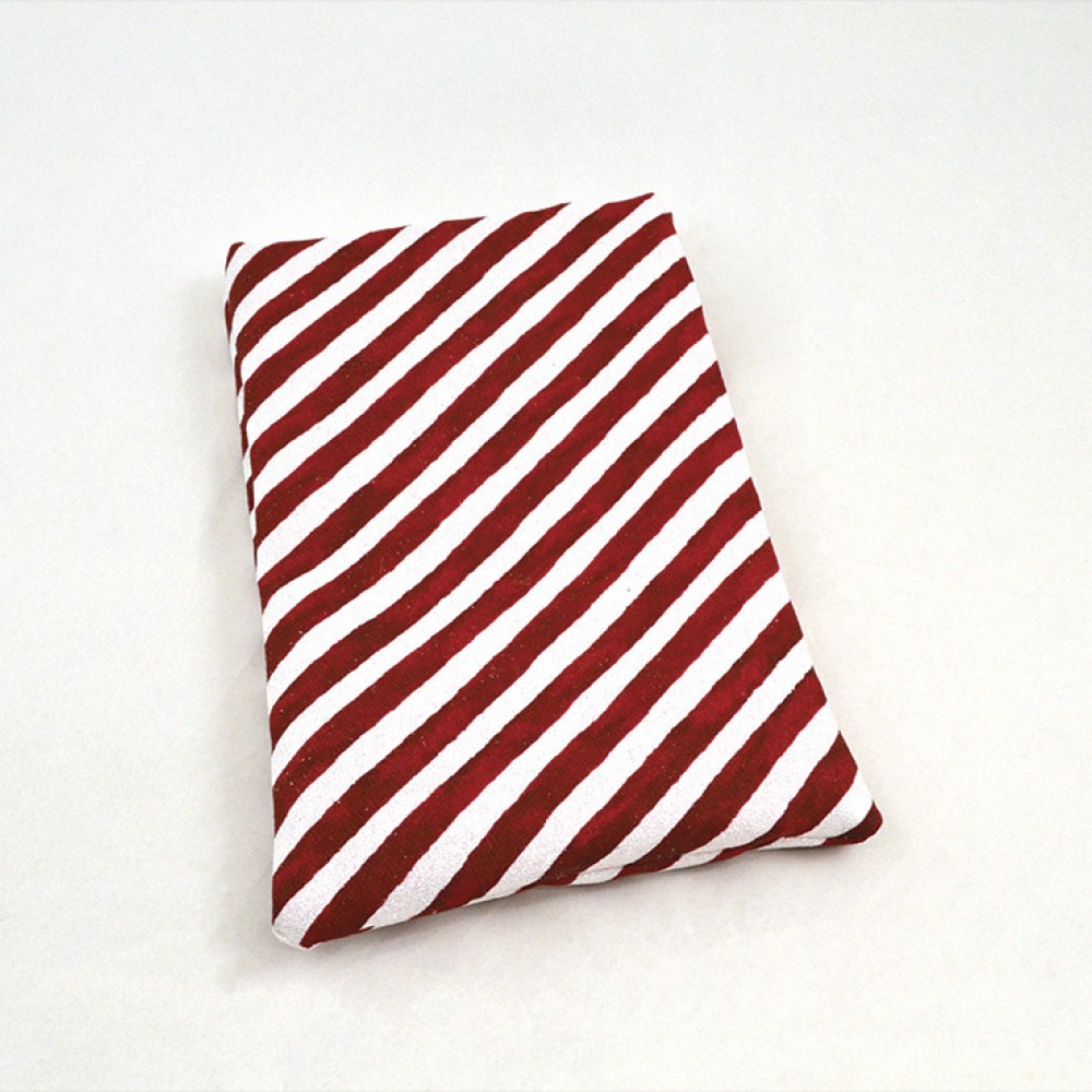 Πουγκί βελούδο red line Lolipop λευκό-κόκκινο 15-30 cm X 20-40 cm 
