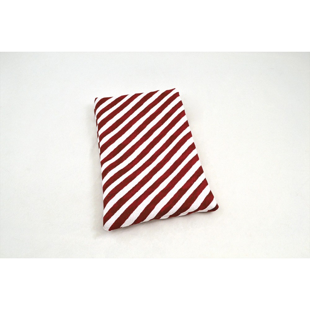 Πουγκί βελούδο red line Lolipop λευκό-κόκκινο 16-40 cm X 20-50 cm 