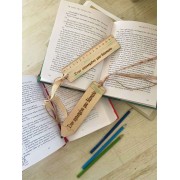 Χάρακας-σελιδοδείκτης ξύλινος για το δάσκαλο