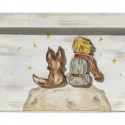 Κουτί Βάπτισης για Αγόρι Μικρός Πρίγκιπας και αλεπού