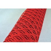Ύφασμα πολυεστερικό δίχτυ Natural Waves κόκκινο 5 m