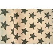 Ύφασμα Minimat Glitter Star χρυσό 48 cm x 5 m