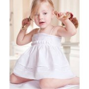 Λαδόπανο Σετ Elegant Lace Lina Baby 807-1 λευκό