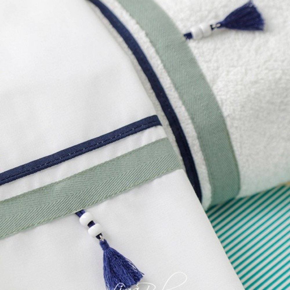 Λαδόπανο Σετ Ορέστης | Orestes - Lina Baby 1580-1 λευκό