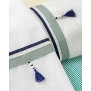 Λαδόπανο Σετ Ορέστης | Orestes - Lina Baby 1580-1 λευκό