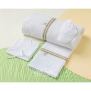 Λαδόπανο Σετ Ολίβιος | Olivios - Lina Baby 1581-1 λευκό