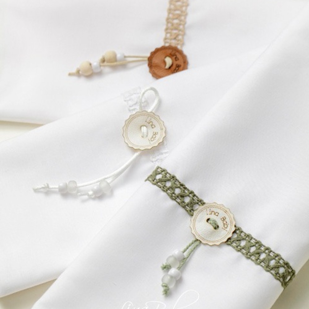 Λαδόπανο Σετ Μπεν | Ben - Lina Baby 1582-1 λευκό