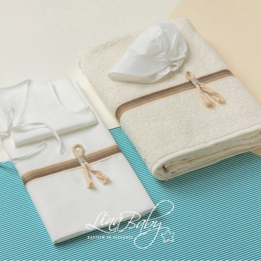 Λαδόπανο Σετ Τέρρα | Terra- Lina Baby 1584-2 ιβουάρ