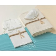 Λαδόπανο Σετ Τέρρα | Terra- Lina Baby 1584-2 ιβουάρ