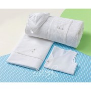 Λαδόπανο Σετ Ρομπέρτο |Roberto - Lina Baby 1587-1 λευκό