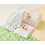 Λαδόπανο Σετ Μάλλα | Malla - Lina Baby 1594-2 ιβουάρ