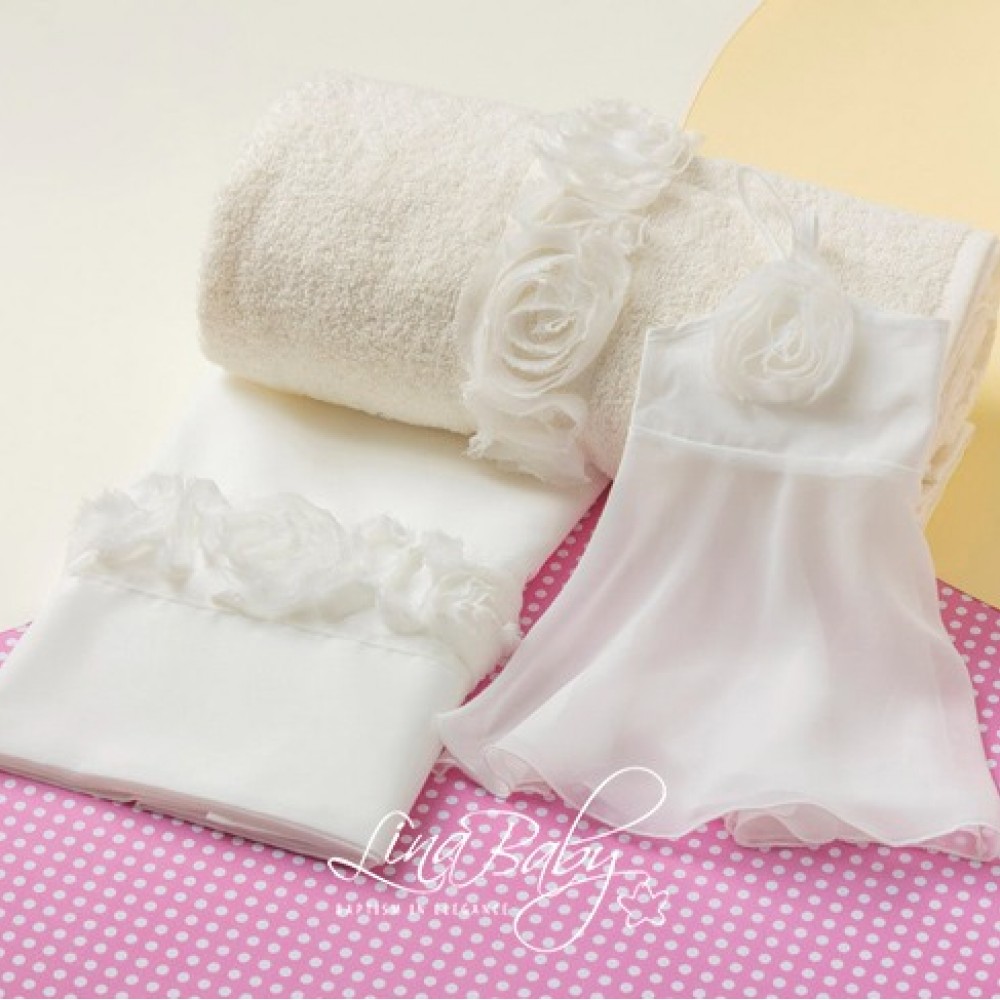 Λαδόπανο Σετ Καλυψώ/Calypso - Lina Baby 1599-2 ιβουάρ