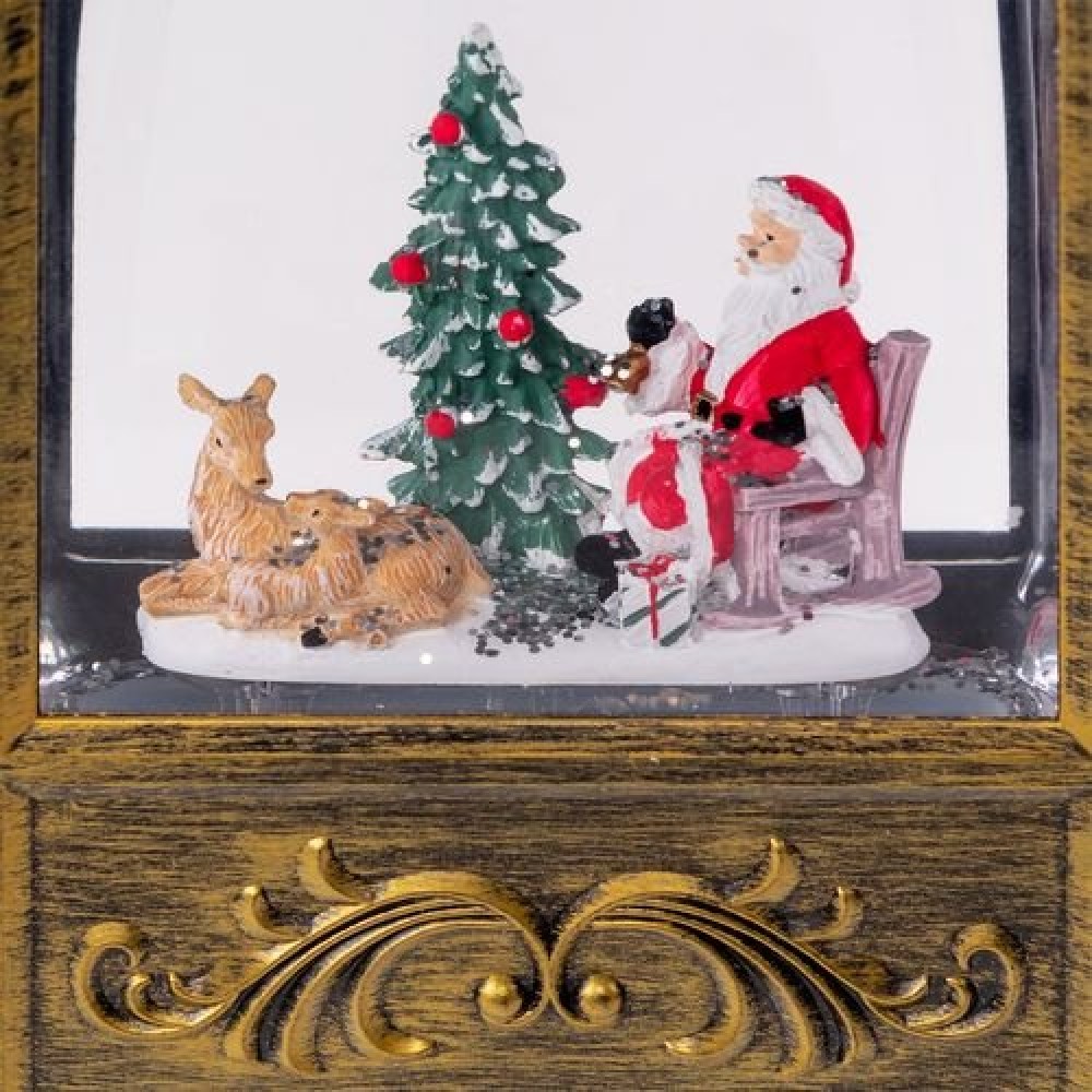 Χριστουγεννιάτικο φωτιζόμενο LED  λατέρνα 24 x 11