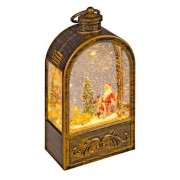 Χριστουγεννιάτικο φωτιζόμενο LED  λατέρνα 24 x 11