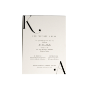 Προσκλητήριο γάμου MyMastoras 426.008