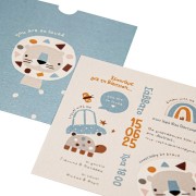 Προσκλητήριο βάπτισης αγοριού MyMastoras 323.036