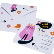 Προσκλητήριο βάπτισης κοριτσιού MyMastoras 323.039