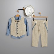 Βαπτιστικό κοστούμι by New Life - 3001-1