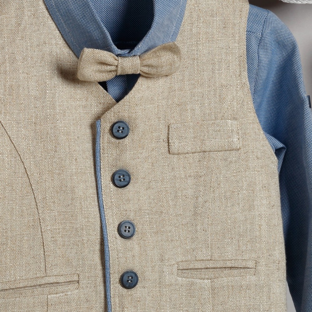 Βαπτιστικό κοστούμι by New Life - 3001-1